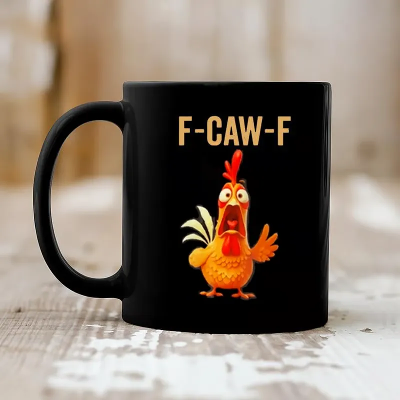 F-Caw-F Funny Chicken Mug - 图片 4