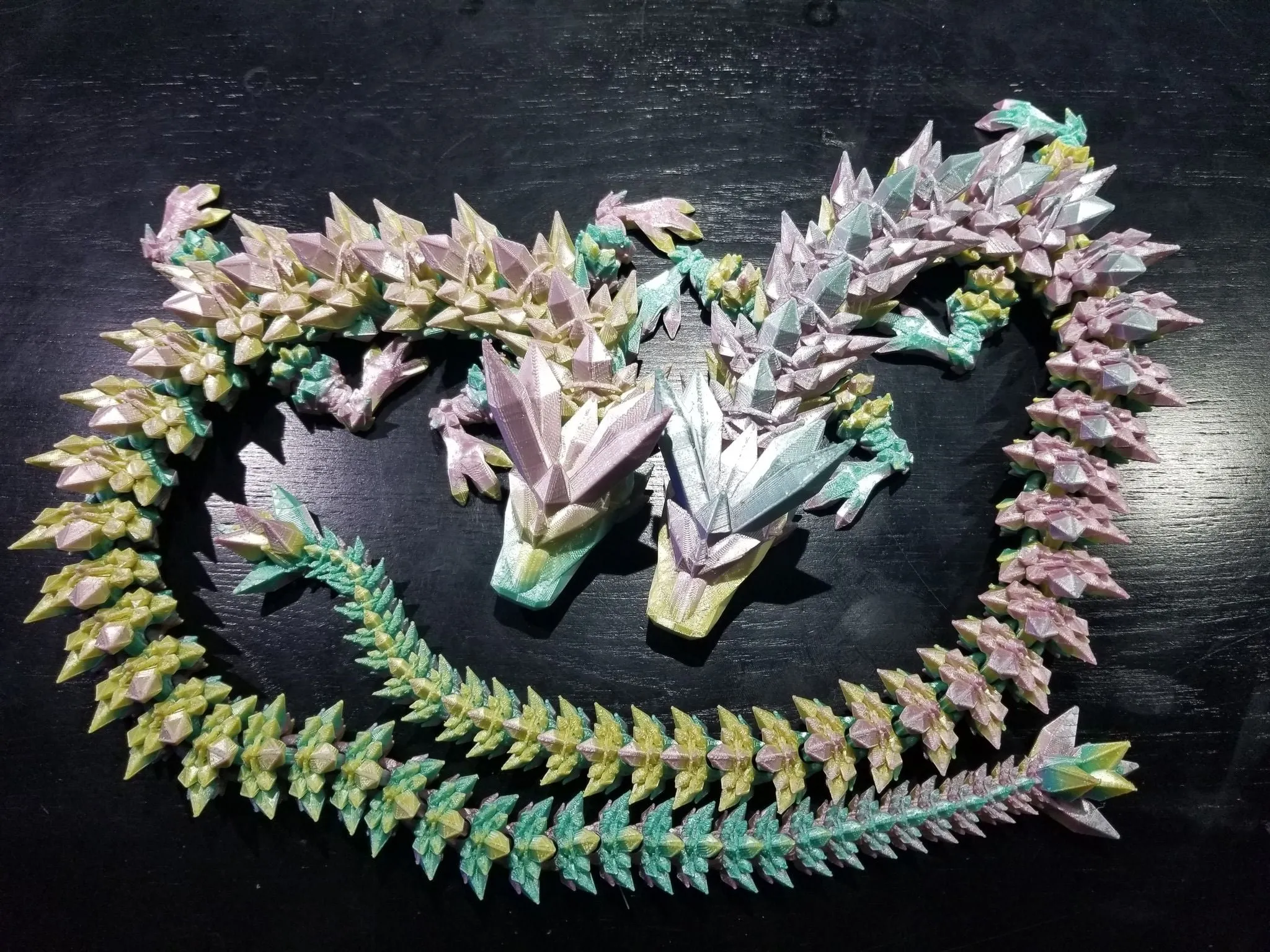 Articulated Crystal Dragon and Dragon Egg - 图片 10