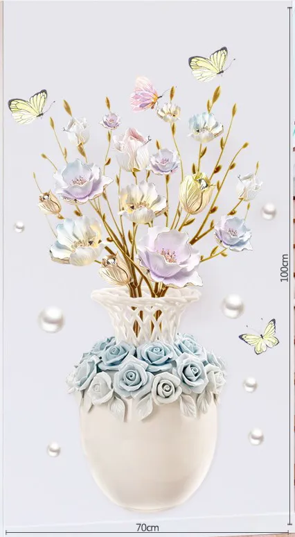Flower wall sticker wallpaper - 图片 6