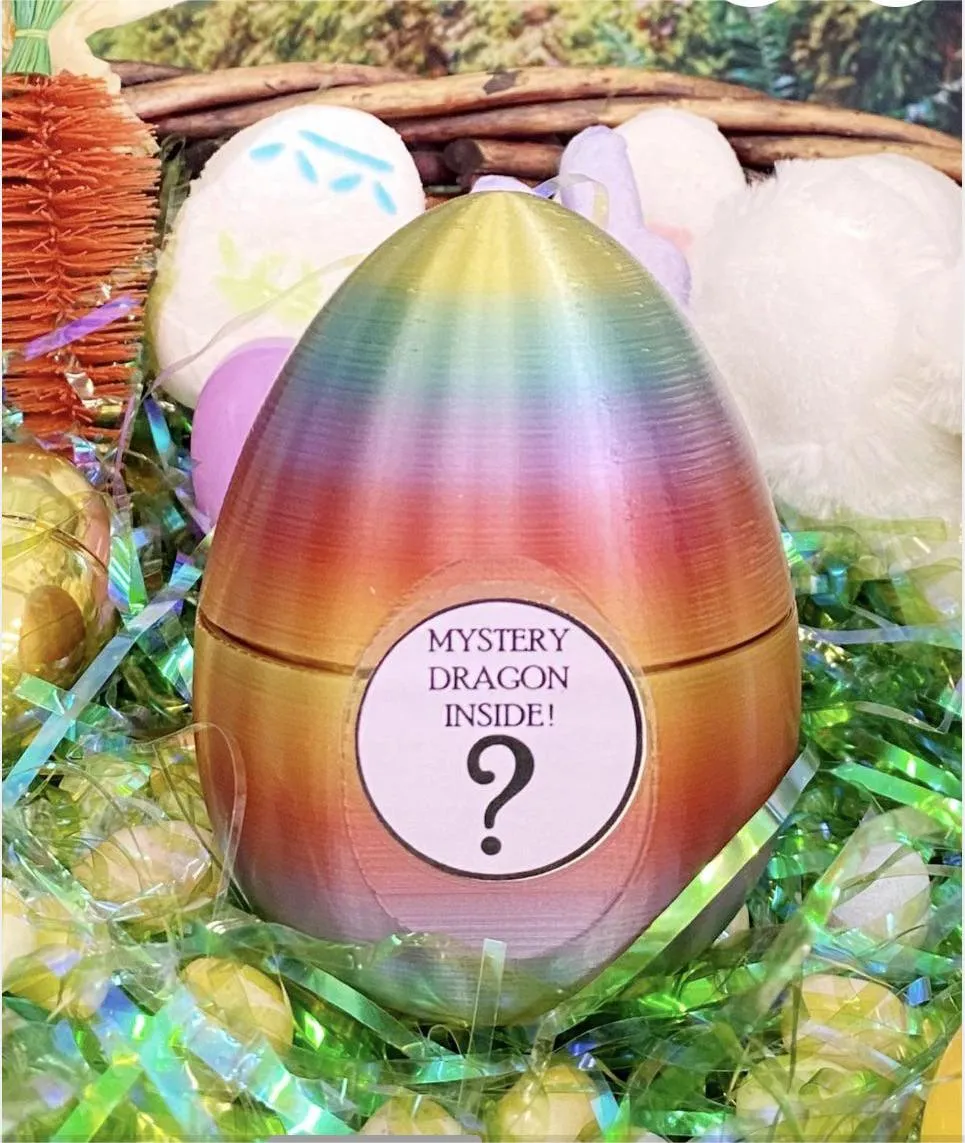 Articulated Crystal Dragon and Dragon Egg - 图片 11
