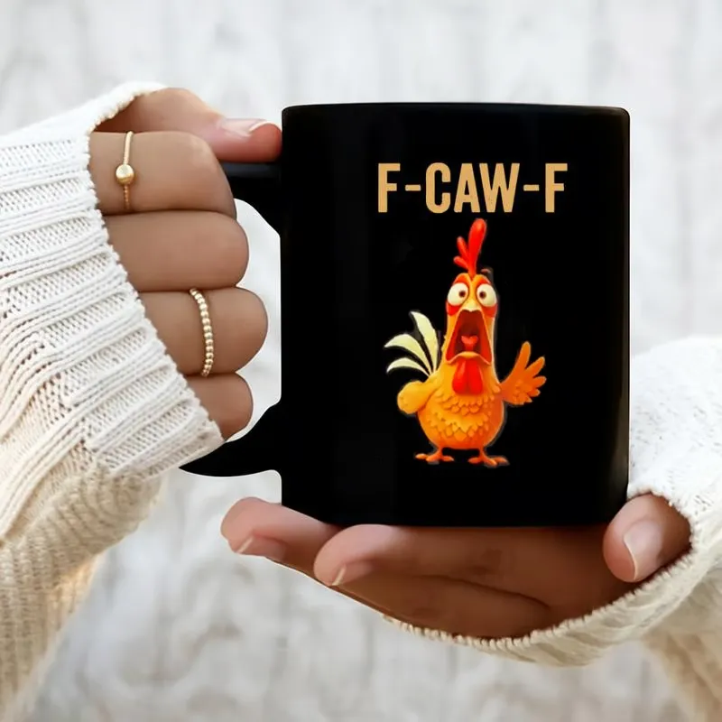 F-Caw-F Funny Chicken Mug - 图片 2