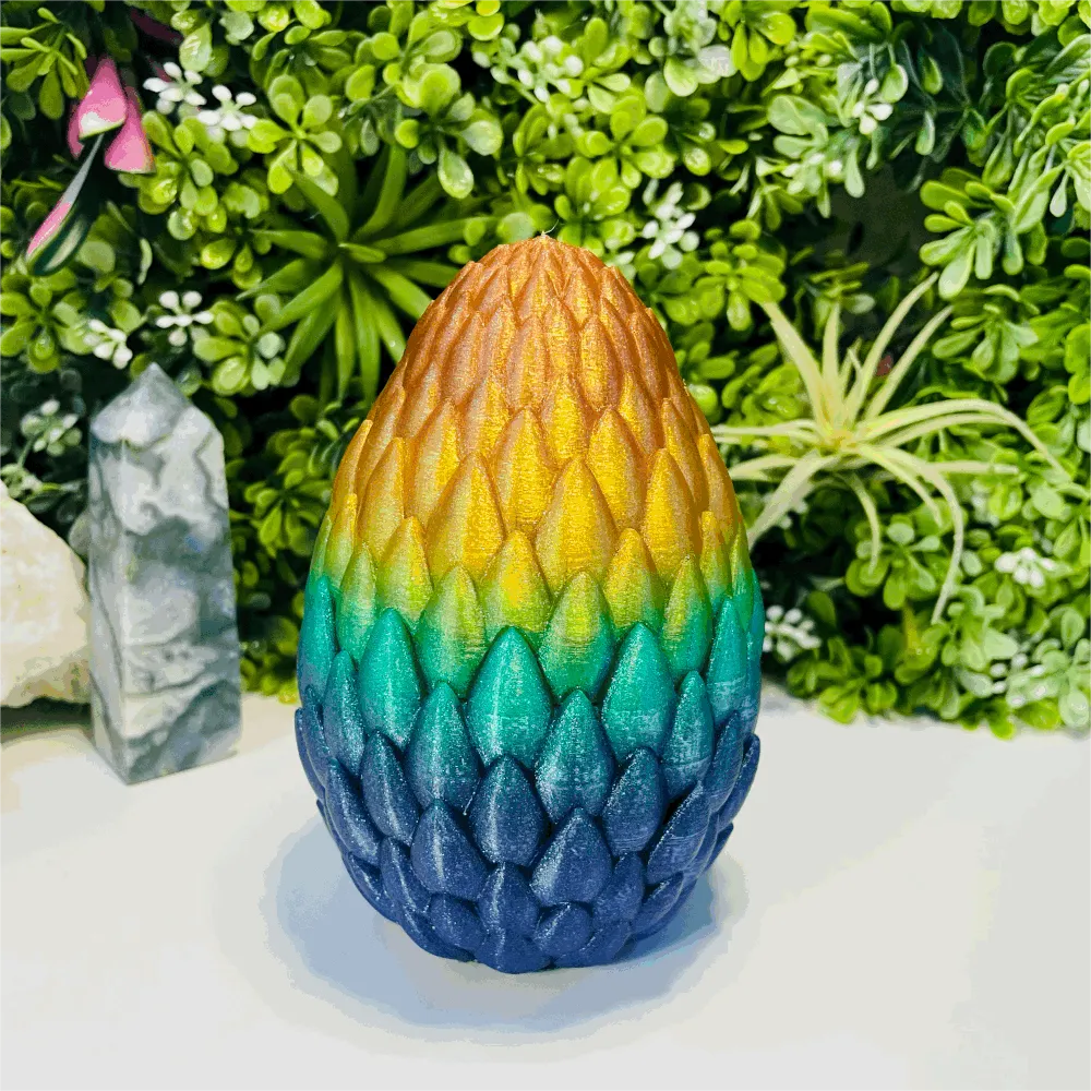 Articulated Crystal Dragon and Dragon Egg - 图片 8