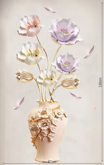 Flower wall sticker wallpaper - 图片 4