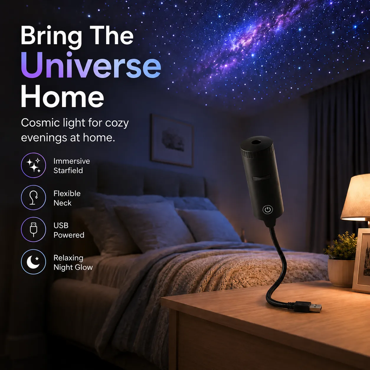 ✨ Plug-and-Play HD Star Projecto - 图片 4